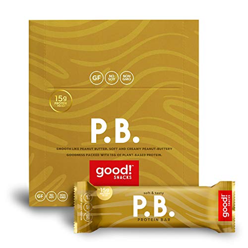 Good! Snacks Vegan Peanut Butter Protein Bar | Gluten-Free, Plan