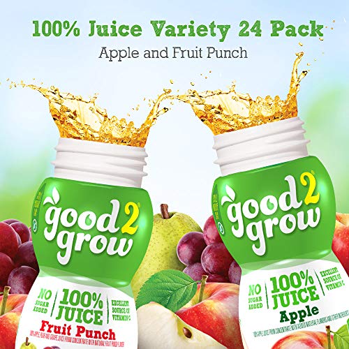 Good2Grow 100% Apple And Fruit Punch Juice Refill, Variety Pack