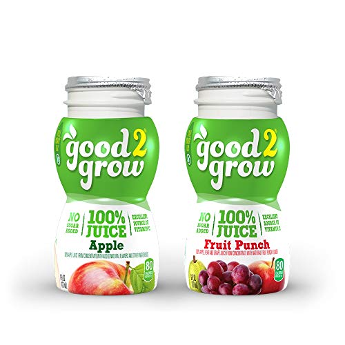 Good2Grow 100% Apple And Fruit Punch Juice Refill, Variety Pack
