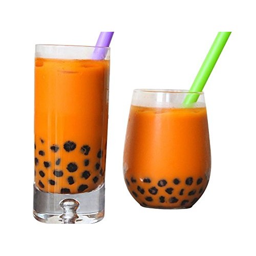 Collection Of Boba Tapioca Pearls For Bubble Tea, Pantai Thai Te
