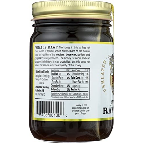 Goodflow Honey &Amp; Juice Raw Avocado Honey, 16 Oz
