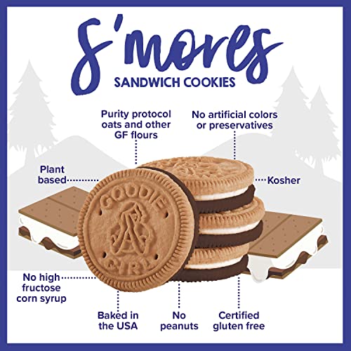 Goodie Girl, Smores Sandwich Cookies | Gluten Free | Peanut Free...