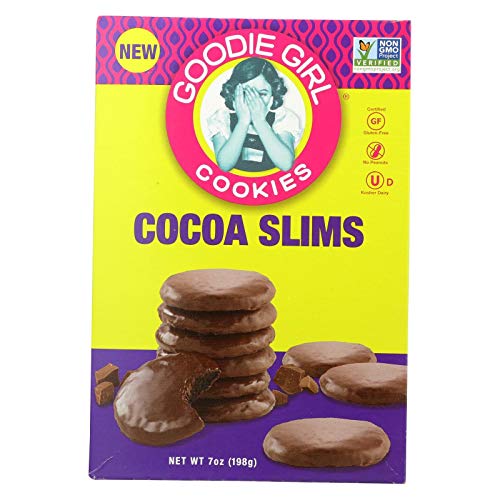 Gluten-Free Goodie Girl Cookies Cocoa Slims - 6 Boxes - 7 Ounc