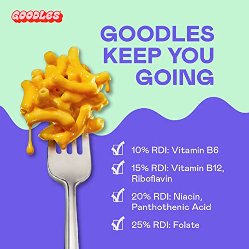 Goodles Mac & Cheese Assortment 4 Pack, 6oz - 14g Protein, 6g Fi...