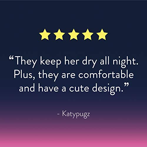 Goodnites Nighttime Bedwetting Underwear, Girls S/M 43-68 Lb.