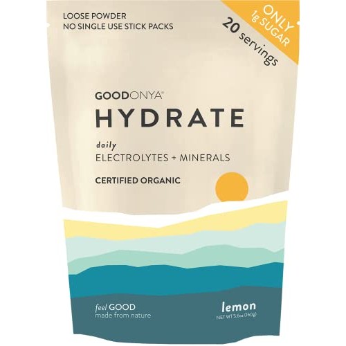 Goodonya Hydrate Electrolyte &Amp; Mineral Powder - Certified Organi