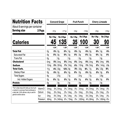 Goodpop Organic Freezer Pops No Sugar Added Variety 24 Count - 1