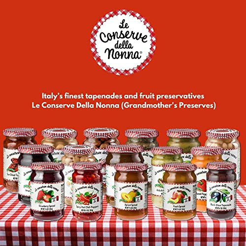 Della Nonna Black Olive Tapenade - Italian Black Olive Spread, H...