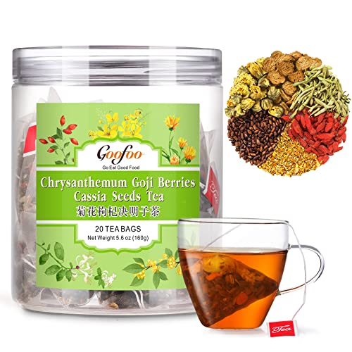 Goofoo Chrysanthemum Cassia Seed Burdock Root Goji Berry Honeysu... Goofoo Chrysanthemum Cassia Seed Burdock Root Goji Berry Honeysu...