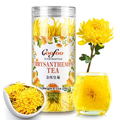 Goofoo Chrysanthemum Tea Jinsiju Whole Chinese Herbal Flower Loo...