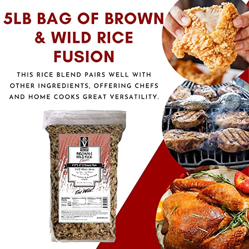 Goose Valley Brown & Wild Rice Fusion, 5 lb, 2.27 kg Pack of 1