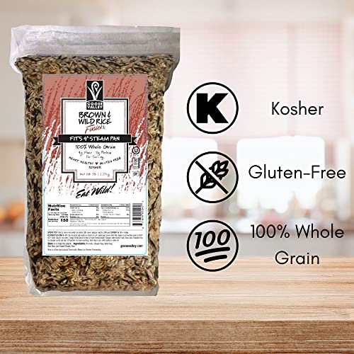 Goose Valley Brown & Wild Rice Fusion, 5 lb, 2.27 kg Pack of 1
