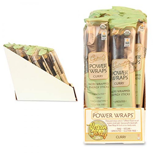 Gopals Curry Power Wraps, Vegan And Gluten-Free Organic Food, R