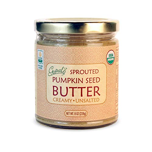 Gopal’s Sprouted Organic Raw Pumpkin Seed Butter, 100% Gluten-Fr...