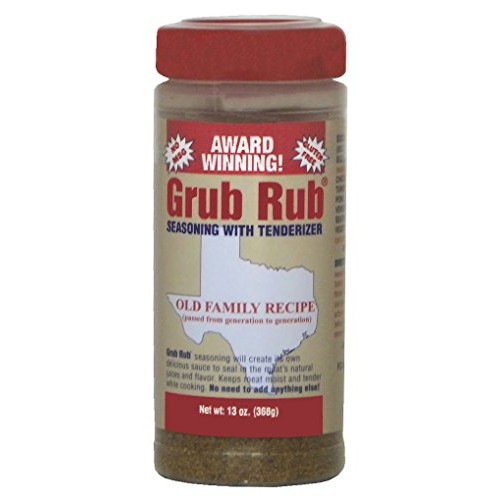 Grub Rub 6-Pk Meat Tenderizer, Seasoning, Marinade Dry Rub For M