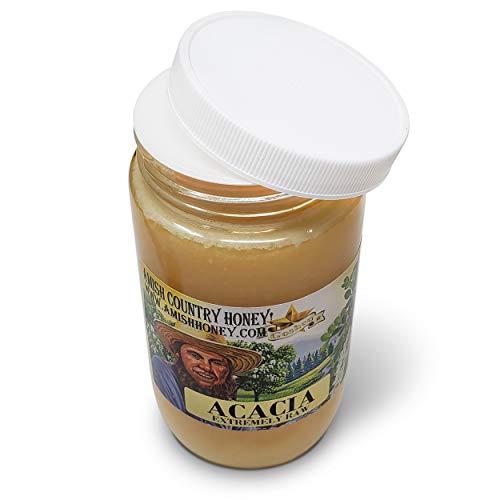 Goshen Honey Amish Extremely Raw Acacia Honey - 100% Natural Dom