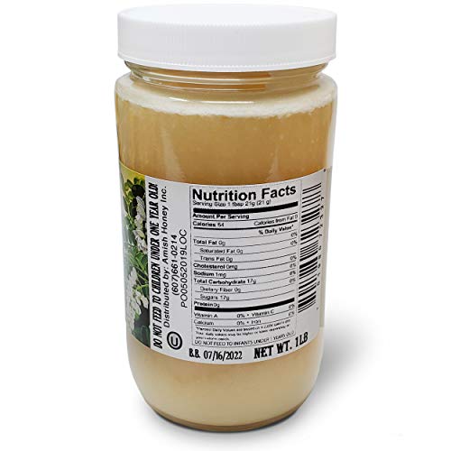 Goshen Honey Amish Extremely Raw Acacia Honey - 100% Natural Dom