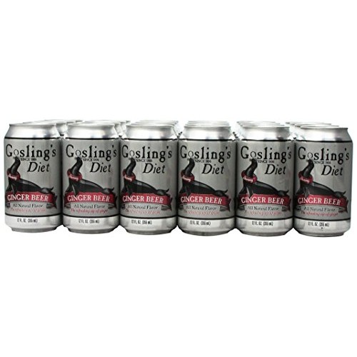 Goslings Diet Stormy Ginger Beer 12 Oz Pack Of 24