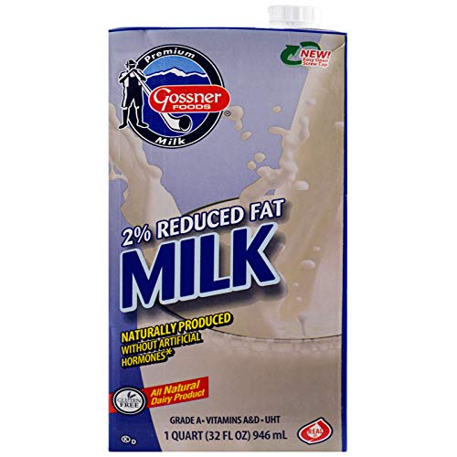 Gossner Milk, 6Six 1 Quart32 Fl Oz Tetra Packs 2% Reduced Fat