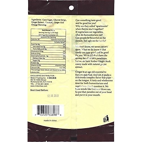 Amber Rock Ginger Candy 2-Pack…