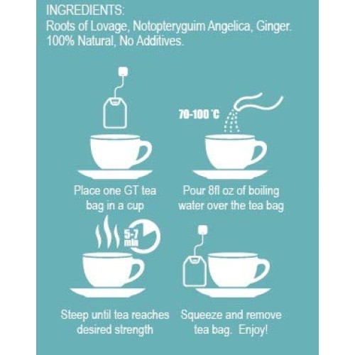 Goto Tea Muscle &Amp; Joint Comfort Tea 20 Tea Bags 2-Pack