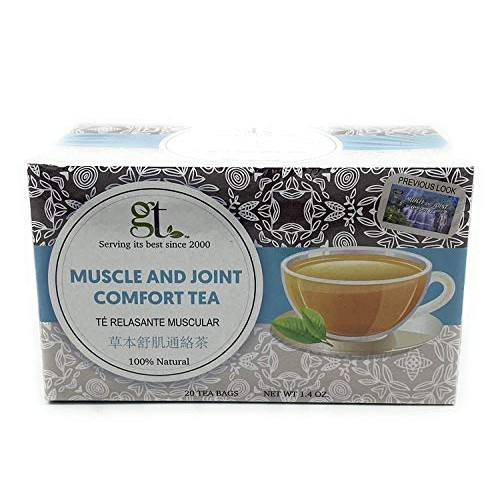 Goto Tea Muscle &Amp; Joint Comfort Tea 20 Tea Bags 2-Pack