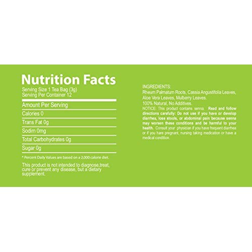 Goto Tea Superb Dieters Tea With Aloe Vera 60 Tea Bags