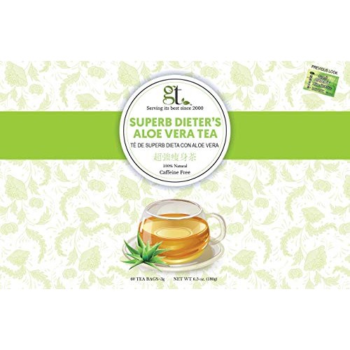 Goto Tea Superb Dieters Tea With Aloe Vera 60 Tea Bags