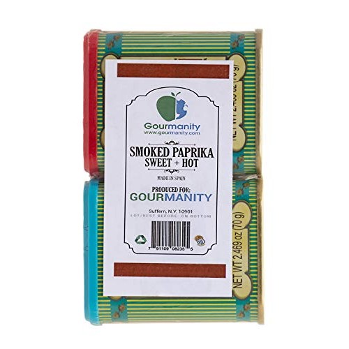 Created For Gourmanity Spanish Smoked Paprika Sweet &Amp; Hot Twin P