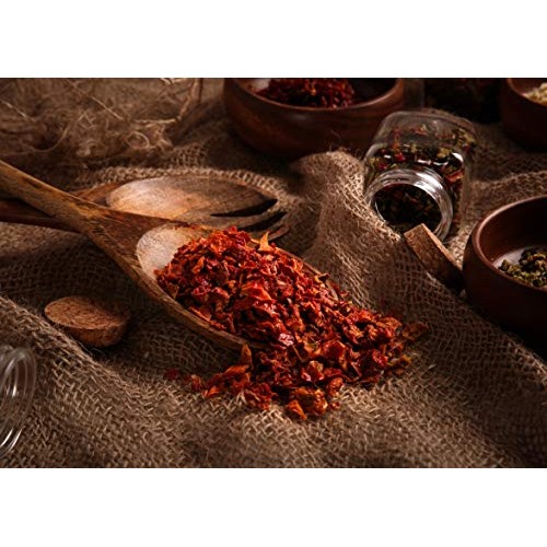 Gourmanity 1 Lb Dehydrated Tomato Flakes, Bulk Resealable Bag, D