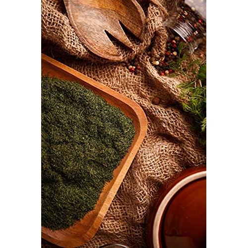 Gourmanity 1Lb Dill Weed, Bulk Dried Dill Seasoning, Dry Dill He