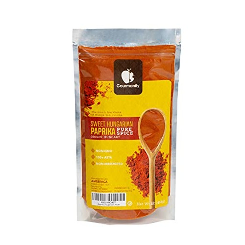 Gourmanity 1Lb Hungarian Paprika: Sweet Paprika Powder Hungarian