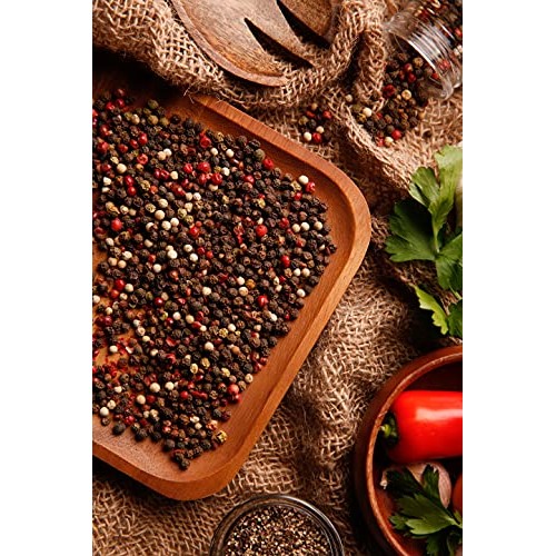 Gourmanity 1Lb Mixed Whole Peppercorns, Peppercorn Blend, Pepper
