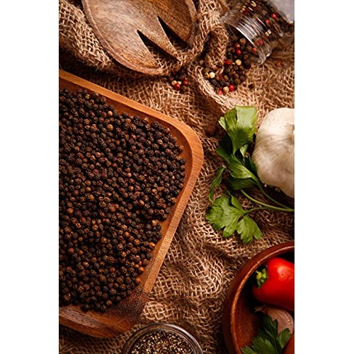Gourmanity 1Lb Whole Black Pepper, Black Peppercorns For Grinder