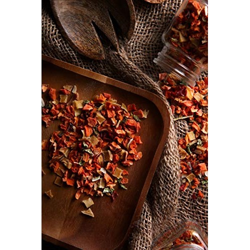 Gourmanity 2 Lb Dehydrated Mixed Vegetables, All Natural, Gluten