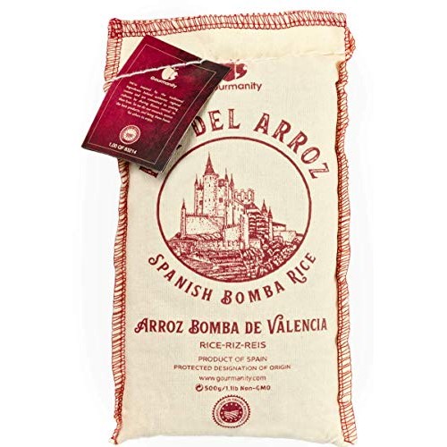 Gourmanity Rey Del Arroz Authentic Delicious Spanish Bomba Rice|