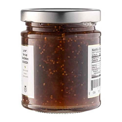 Gourmanity Royal Preserve Fig Jam, Purple Fig Jam Spread, Delici