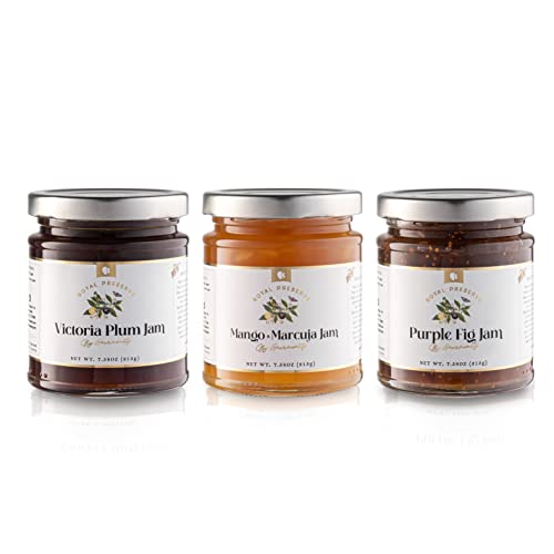 Gourmanity Royal Preserve Fig Jam, Purple Fig Jam Spread, Delici