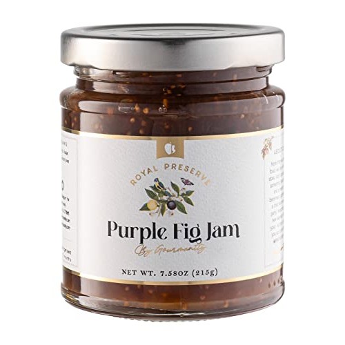 Gourmanity Royal Preserve Fig Jam, Purple Fig Jam Spread, Delici