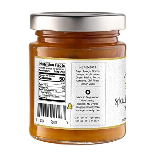 Gourmanity Spiced Mango Chutney | 6.35oz | Major Grey’s Chutney ...