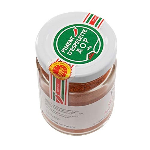Piment Despelette-Red Chili Pepper Powder| 1.41Oz Jar| Gorria V