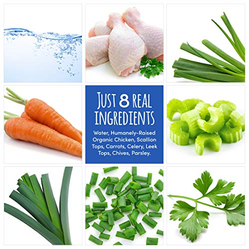 Gourmend Low Fodmap, Ibs-Friendly Organic Chicken Broth 16.9Oz