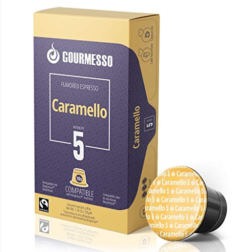 50 Fairtrade Flavored Espresso Capsules Compatible With Original