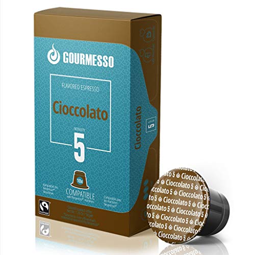 50 Fairtrade Flavored Espresso Capsules Compatible With Original
