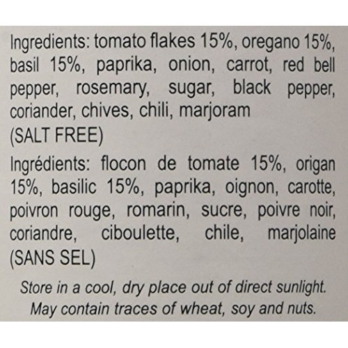 The Gourmet Collection, Oregano, Basil &Amp; Tomato Spice Blend