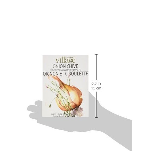 Gourmet Village Dip Mix Onion Chive - 0.6 Oz