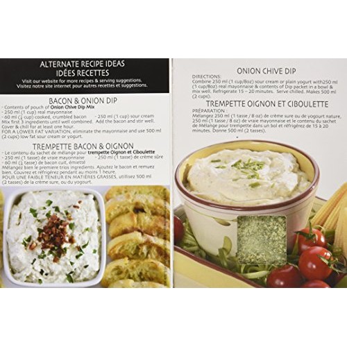 Gourmet Village Dip Mix Onion Chive - 0.6 Oz
