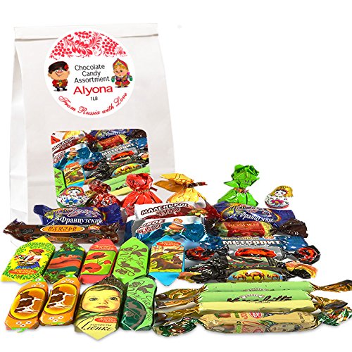 Gourmet Russian And Ukrainian Chocolate Candy Assortment, 1 Lb/