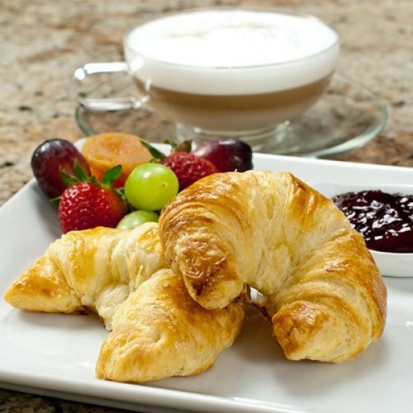 100% Butter French Croissants - 3.5 Ounce, Frozen, Unbaked - 10 ...