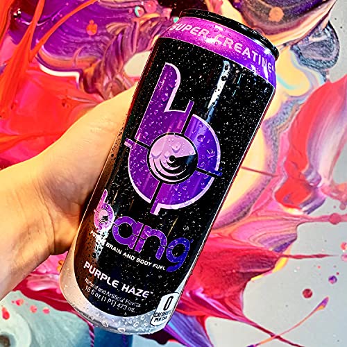Bang Energy Variety Pack - Sour Heads, Blue Razz, Purple Haze an...